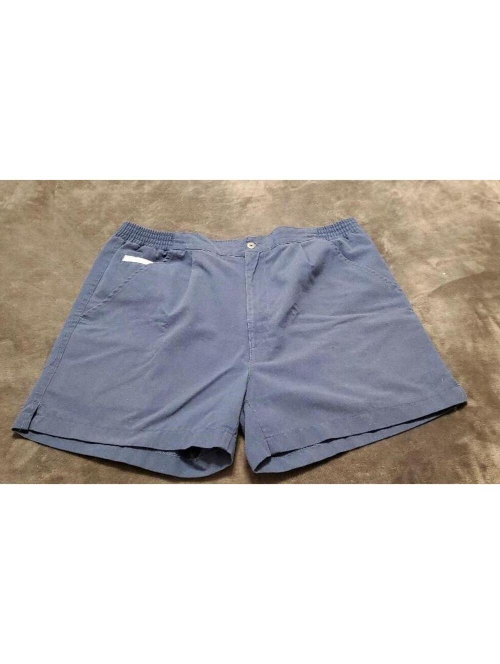 VINTAGE MENS THE FOX COLLECTION SHORTS - BLUE - SIZE LARGE